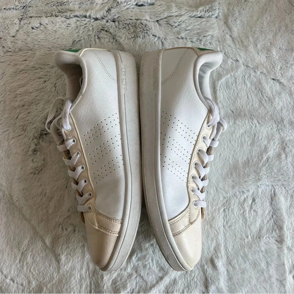 Adidas Cloud Foam classic casual 2 Colors leather sneakersMen  size 9 shoes - Picture 9 of 10